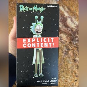 Loot Crate Exclusive Rick & Morty -Rick “Peace Among Worlds” Figure & Stand